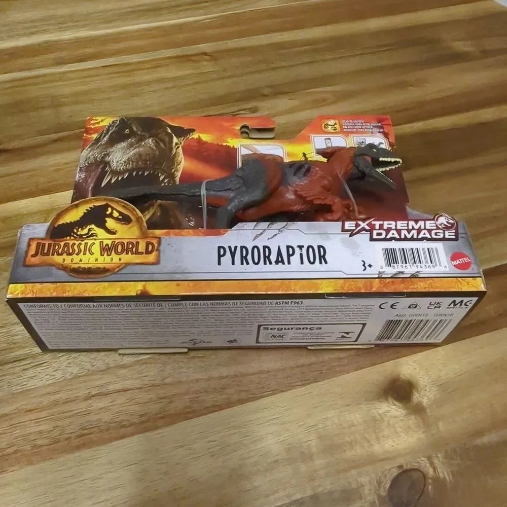 Jurassic‎ World Dominion Pyroraptor Extreme Damage Dino Mattel 2021